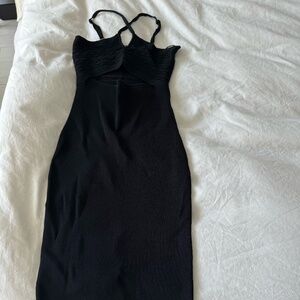 KOOKAI Black Fitted Dress